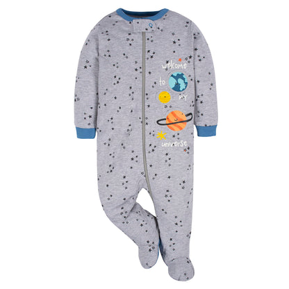 Gerber Baby Jungen Sleep ‚N Play Socken Baby und Kleinkind Schläfer 4er Pack