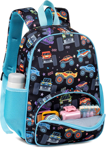 Kinderrucksack Jungen Kinder Rucksack Tagesrucksack Vorschulrucksack Kindergartentasche Schulrucksack für Schule Kita 38cm 3-8Y