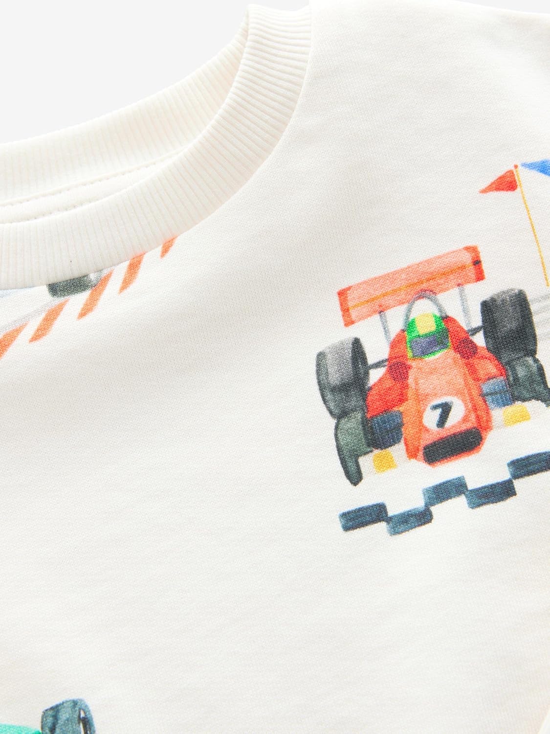 NEXT Gemustertes Sweatshirt aus 100% Baumwolle