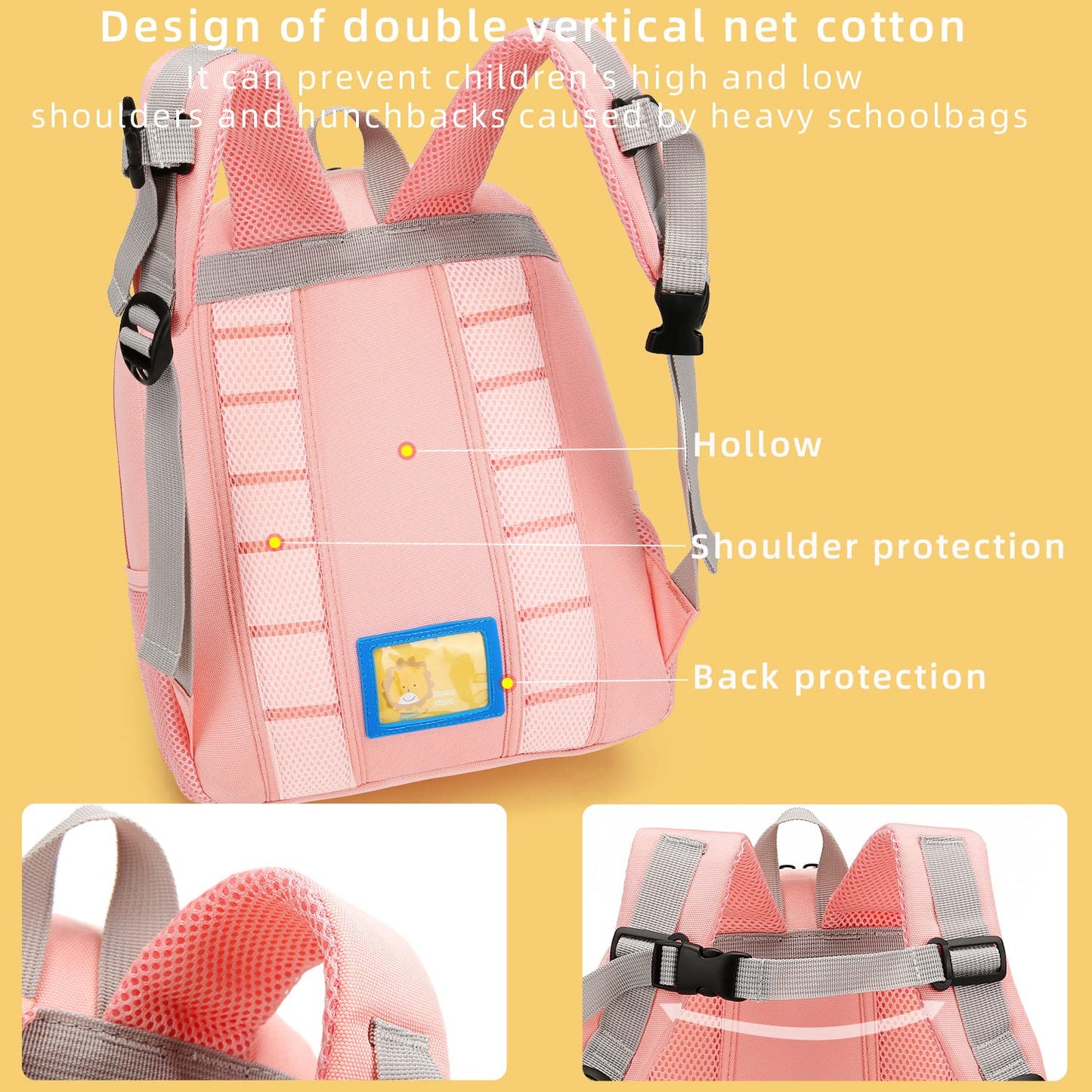 willikiva Car Dinosaur Toddler Kids Backpack for Boys and Girls Kids Waterproof Preschool Bag