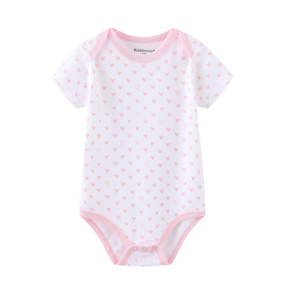 Kiddiezoom Unisex Babyhose für Mädchen Jungen Baby Jogginghose, 4er-Pack
