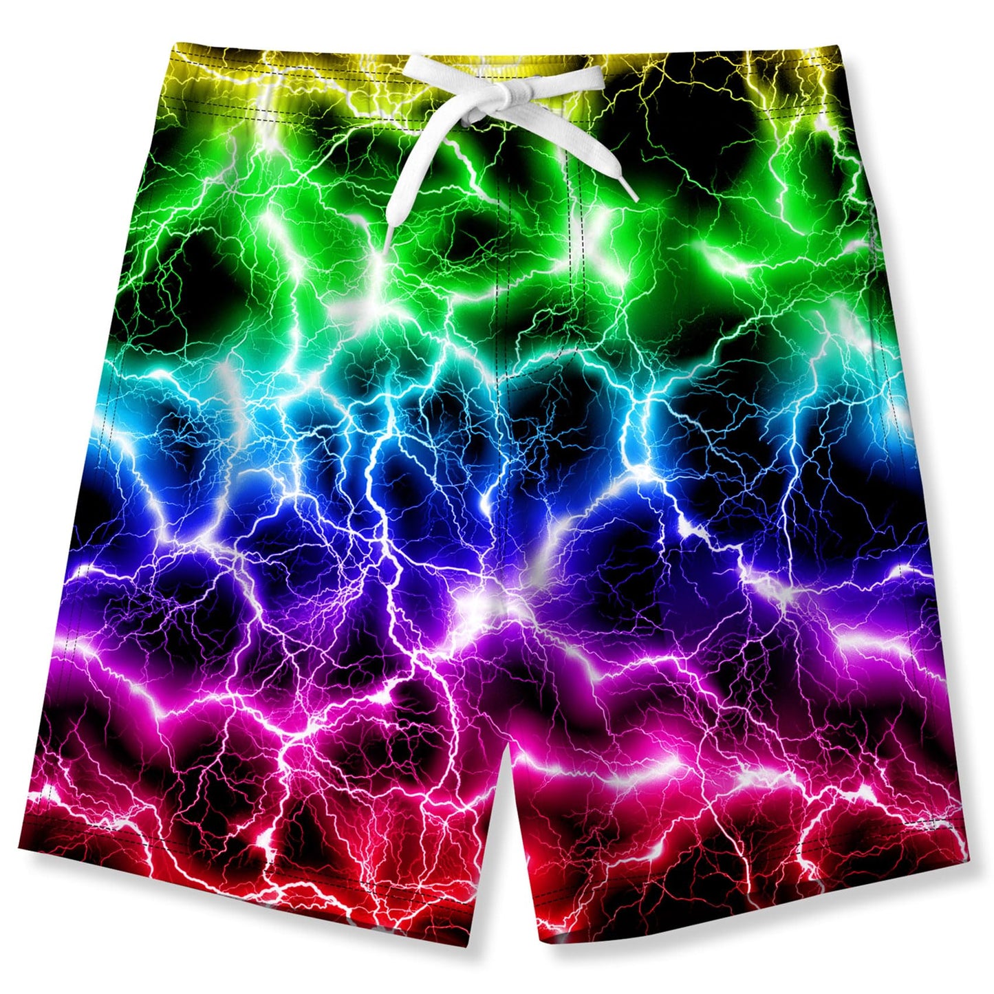 Fanient Badehose für Jungen lustige 3D Gedruckt Grafik Schnelltrocknend Beachwear Sport Laufen Badebekleidung Boardshorts