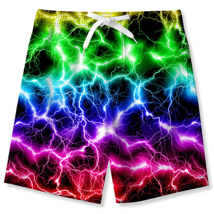 Fanient Badehose für Jungen lustige 3D Gedruckt Grafik Schnelltrocknend Beachwear Sport Laufen Badebekleidung Boardshorts