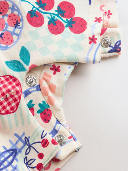 NEXT Baby Mädchen Strampelanzüge im 3er-Pack