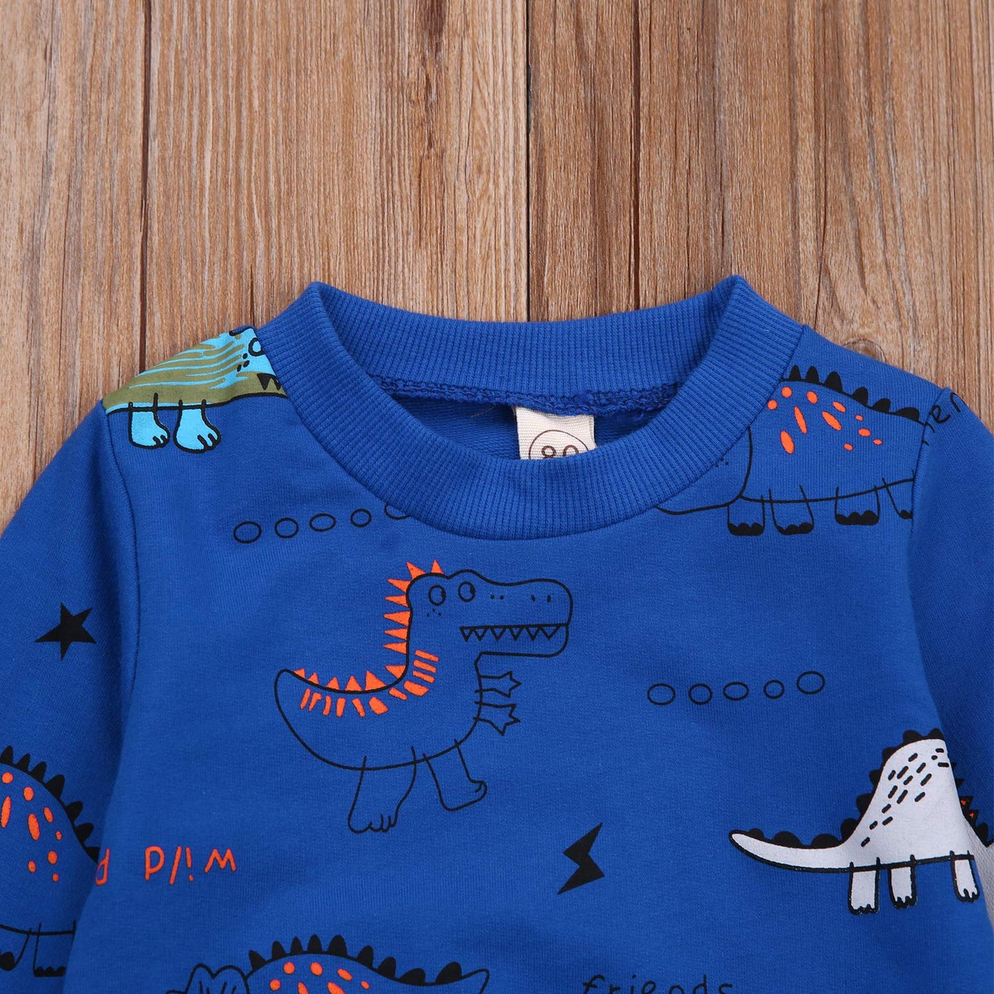 Geagodelia Baby Boys’ Clothing Set with Long Sleeve Top and Trousers