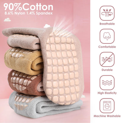 Simpeak Baby Socks, ABS Socks, Non-Slip Baby Socks, Non-Slip Baby Socks, Boys and Girls, Stopper Socks, Baby 0-36 Months