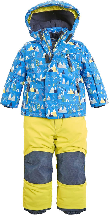 Killtec Unisex Fisw 34 Mns Jckt And Pnts 3 in 1 Ski Overall/Snowsuit with Zip-off Trousers and Hood, Waterproof