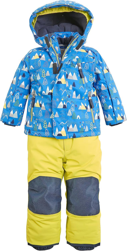 Killtec Unisex Fisw 34 Mns Jckt And Pnts 3 in 1 Ski Overall/Snowsuit with Zip-off Trousers and Hood, Waterproof