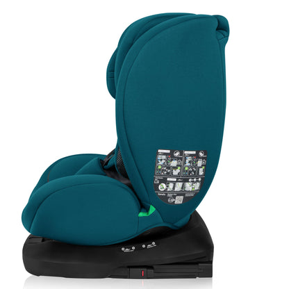 LIONELO Bastiaan i-Size One 360o drehbarer Autositz für Kinder von 40-150 cm, Montage in Fahrtrichtung und entgegen der Fahrtrichtung möglich, ISOFIX Pas TopTether Einstellbare Rückenlehne - Meloni2