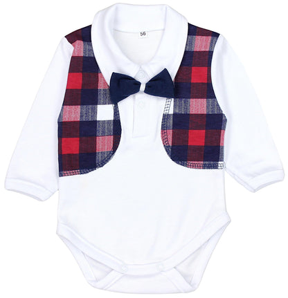 TupTam Baby Clothes Set Body Romper Hat Teddy Bear