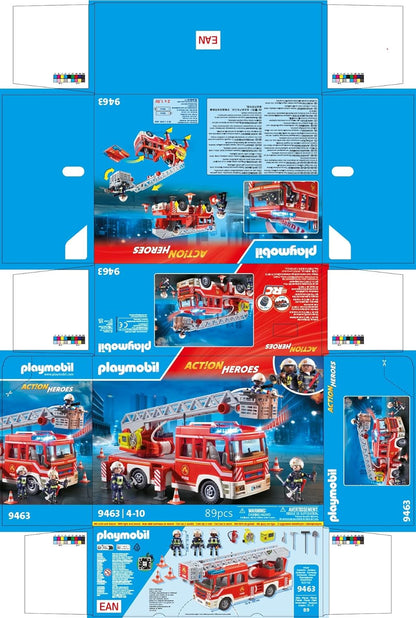 Playmobil 9463 Fire Ladder Unit