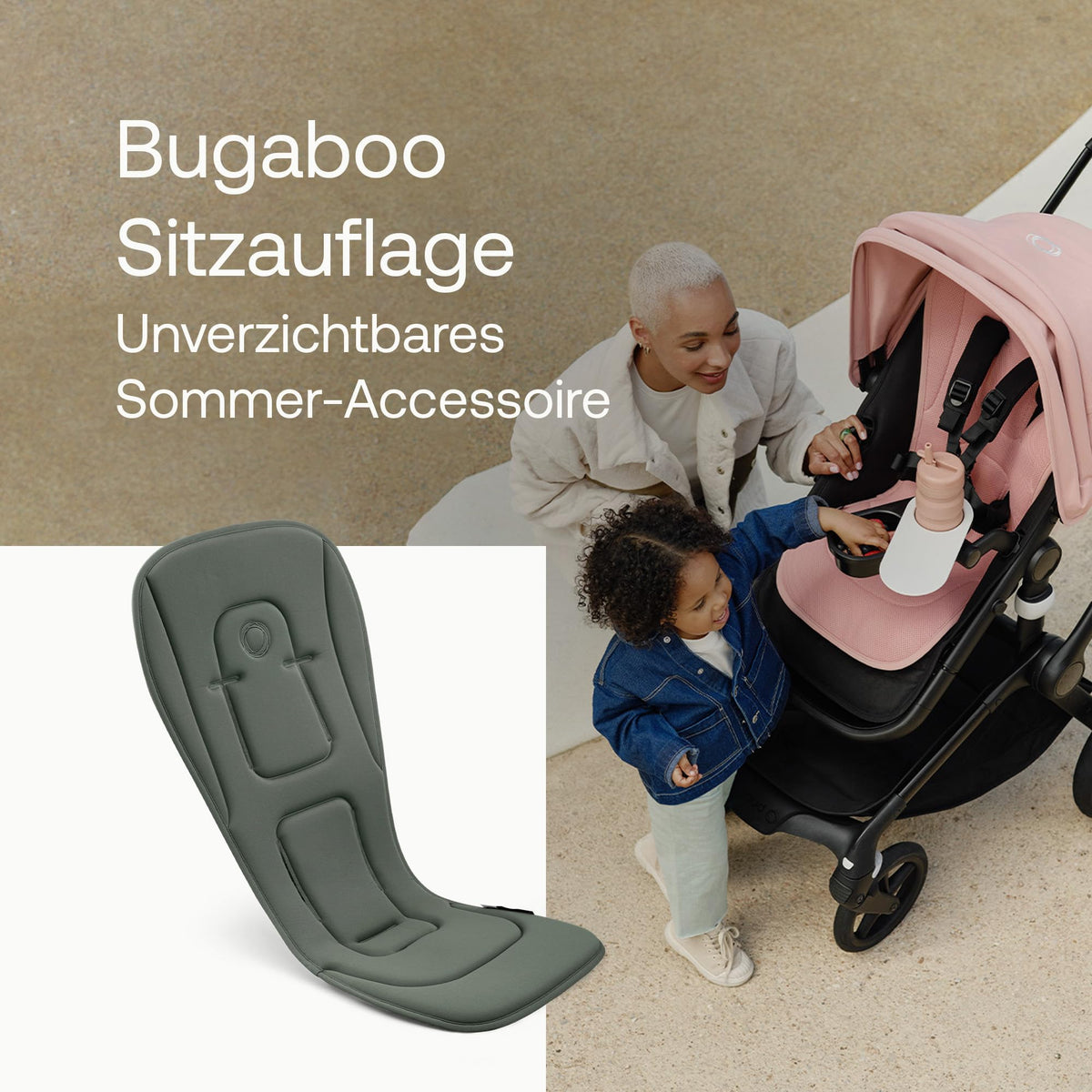 Bugaboo Duo-Komfort Sitzauflage für Vier Jahreszeiten