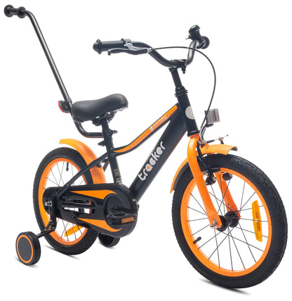 sun baby Jungenfahrrad Kinderfahrrad 14 und 16 Zoll Jungen Tiger Tracker Bike Leicht Stützräder mit Schubstange ab 2-6 Jahre BMX Fahrrad Kinder - Meloni2