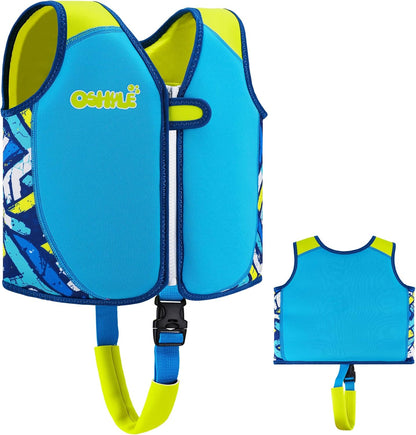 Schwimmweste Kinder, Neopren-Schwimmlernhilfe mit Sicherheitsgurt | SCHWIMMLERNHILFE FÜR KINDER