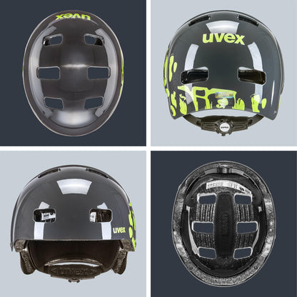 uvex Kid 3 - robust bicycle helmet for children - individual size adjustment - washable interior 