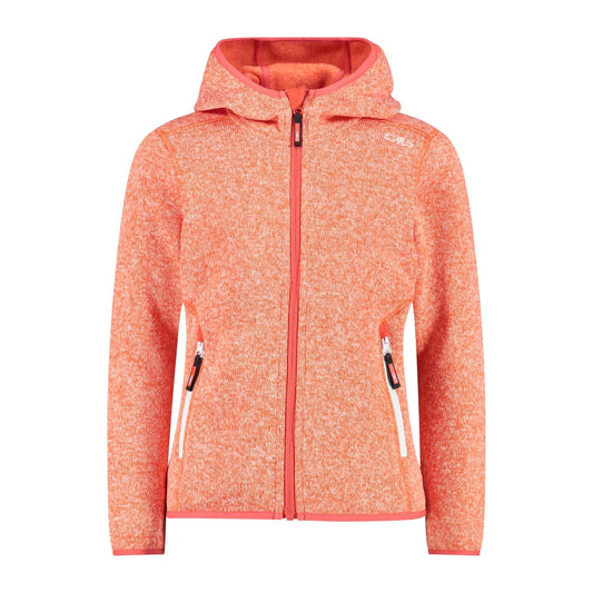 CMP boys fleece jacket Knitted Fix Hood 