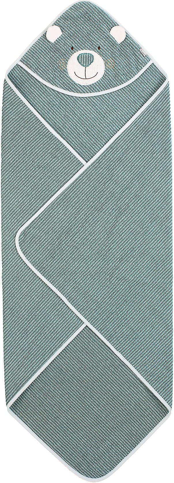 Sterntaler Spiel-Waschhandschuh Bär Ben, Größe: 22 x 24 cm, Mittelgrün