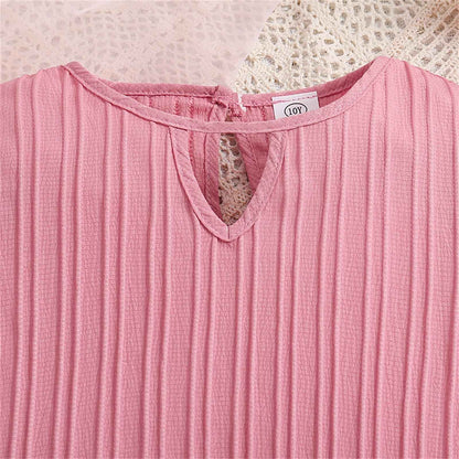 Kleinkind Baby Mädchen Outfits Rüschen Ärmellose T-Shirt Tops + Elegant Blumen Mini Rock 2 Stück Frühling Sommer Kleidung Sets