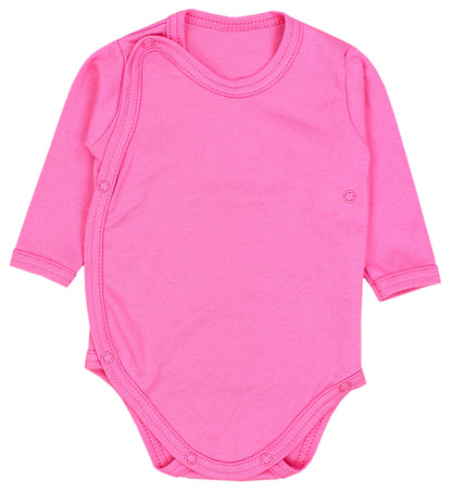 TupTam Baby Body Langarm – Wickelbody Langarm für Jungen & Mädchen, 5er Pack, 100% Baumwolle, OEKO-TEX