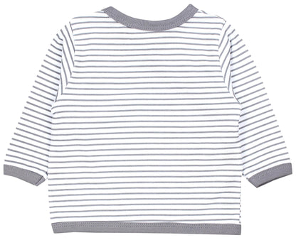 TupTam Baby Jungen Langarm Wickelshirt Baumwolle 5er Set