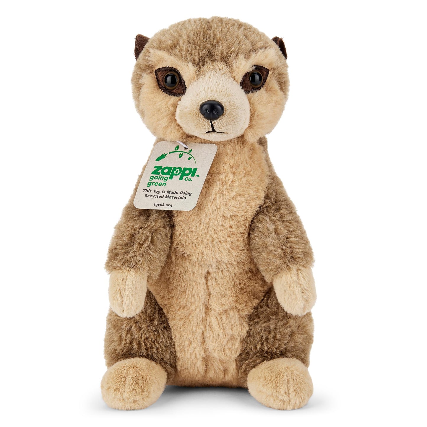 Zappi Co Rhinoceros Rhinoceros Plush Toy (22 cm) Horned Miracle - Soft, Cuddly, 100% Recycled - Mighty African Friend