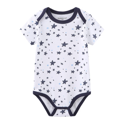 Kiddiezoom Unisex Babyhose für Mädchen Jungen Baby Jogginghose, 4er-Pack