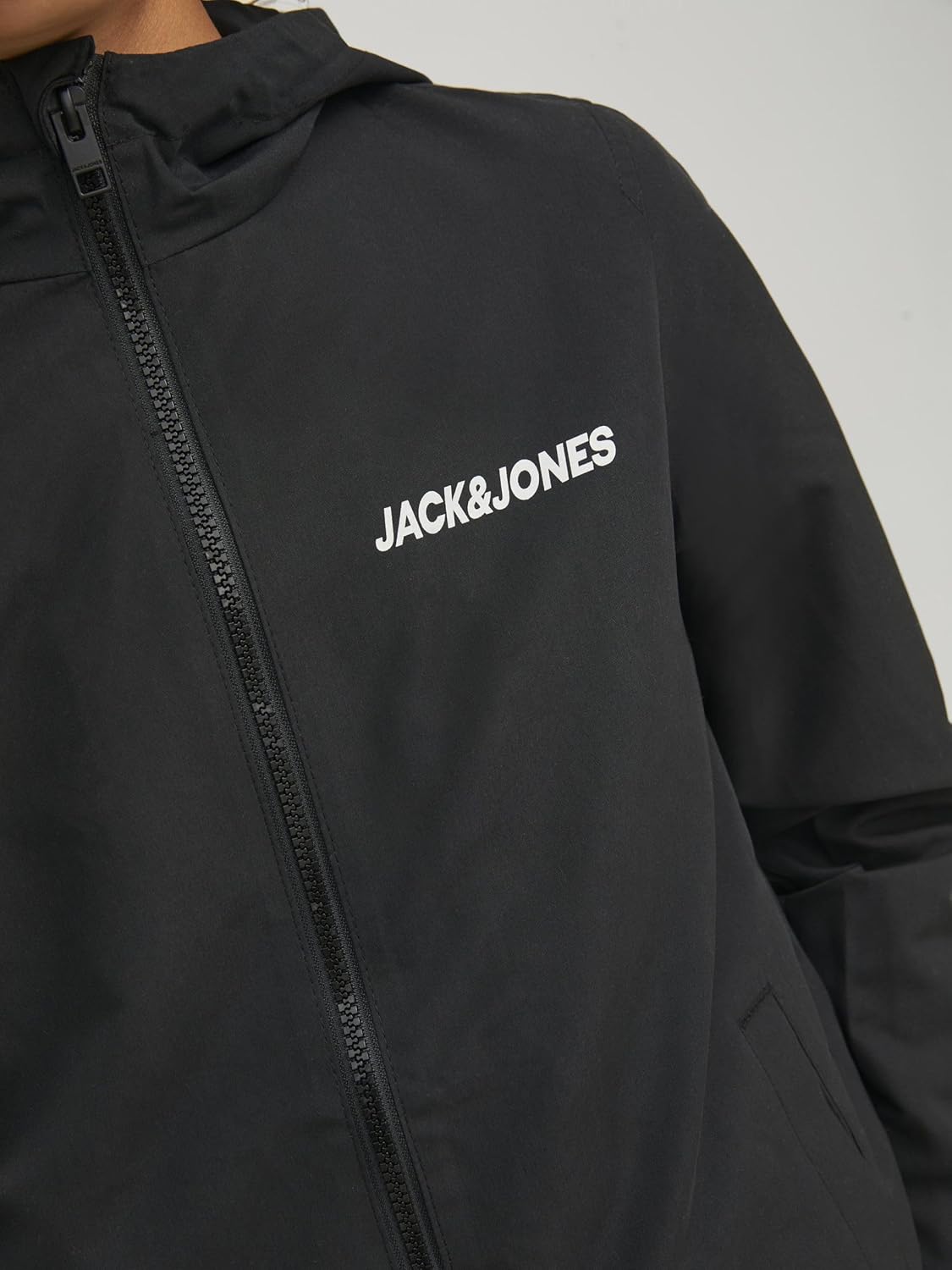JACK &amp; JONES Jjerush Blocking Hood Bomber Sn Jr Boys Jacket 