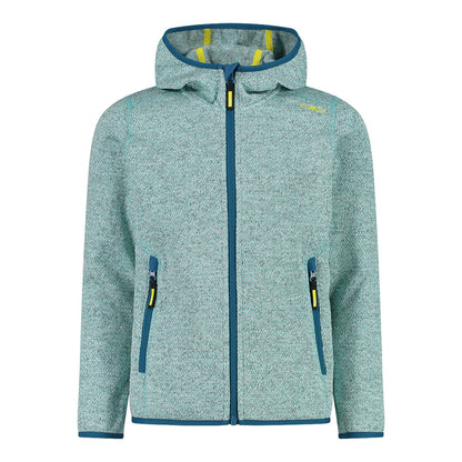 CMP Kids' Knit Tech Jacket with Fixed Hood Kid G Jacket Fix Hood 