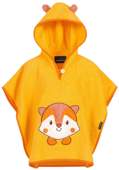 Morgenstern Bath Poncho Children's Baby Girls Boys 100% Cotton Oeko-Tex Baby Bath Towel Hooded Towel Bathrobe Terry Cloth