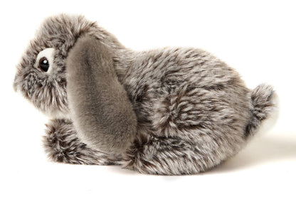 Uni-Toys - Widderkaninchen, liegend (braun) - 18 cm (Länge) - Plüsch-Hase, Kaninchen - Plüschtier, Kuscheltier