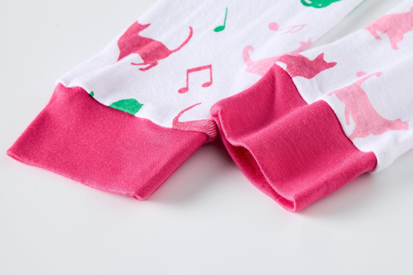 LOLPIP Mädchen Pyjamas 100% Baumwolle Schlafanzug für Kinder Schlafkleidung Langarm 4 Stück Set 1-12 Jahre