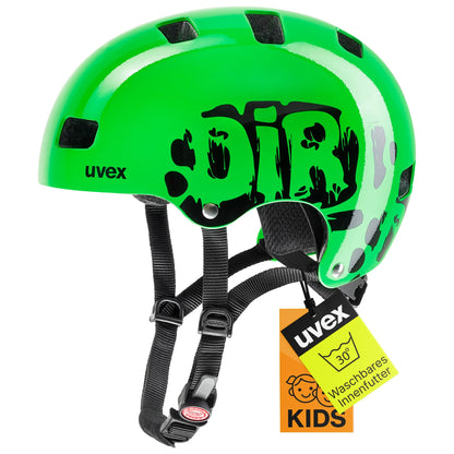 uvex Kid 3 - robust bicycle helmet for children - individual size adjustment - washable interior 