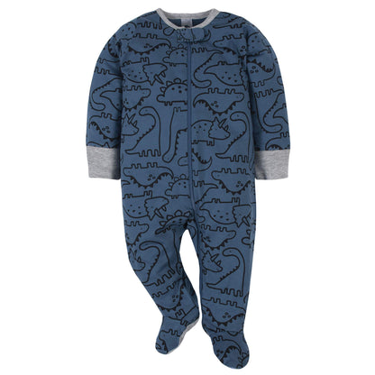 Gerber Baby Jungen Sleep ‚N Play Socken Baby und Kleinkind Schläfer 4er Pack
