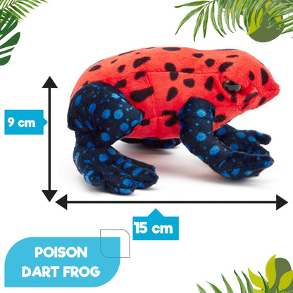 Zappi Co 100% recycelte Plüsch-Plüschtiere - Weiche und kuschelige Stofftiere, perfekte Begleiter für Kinder und Neugeborene (13-15cm) (Elefant)