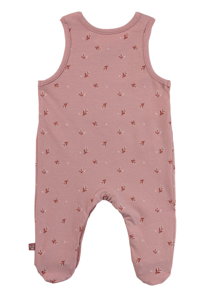 Sterntaler Strampler Set Blümchen - Baby Strampler aus Jersey mit Esel Emmi Girl Applikation - mit Langarmbody - Drucknöpfe im Schritt - bequemer Mädchen Zweiteiler ab Geburt