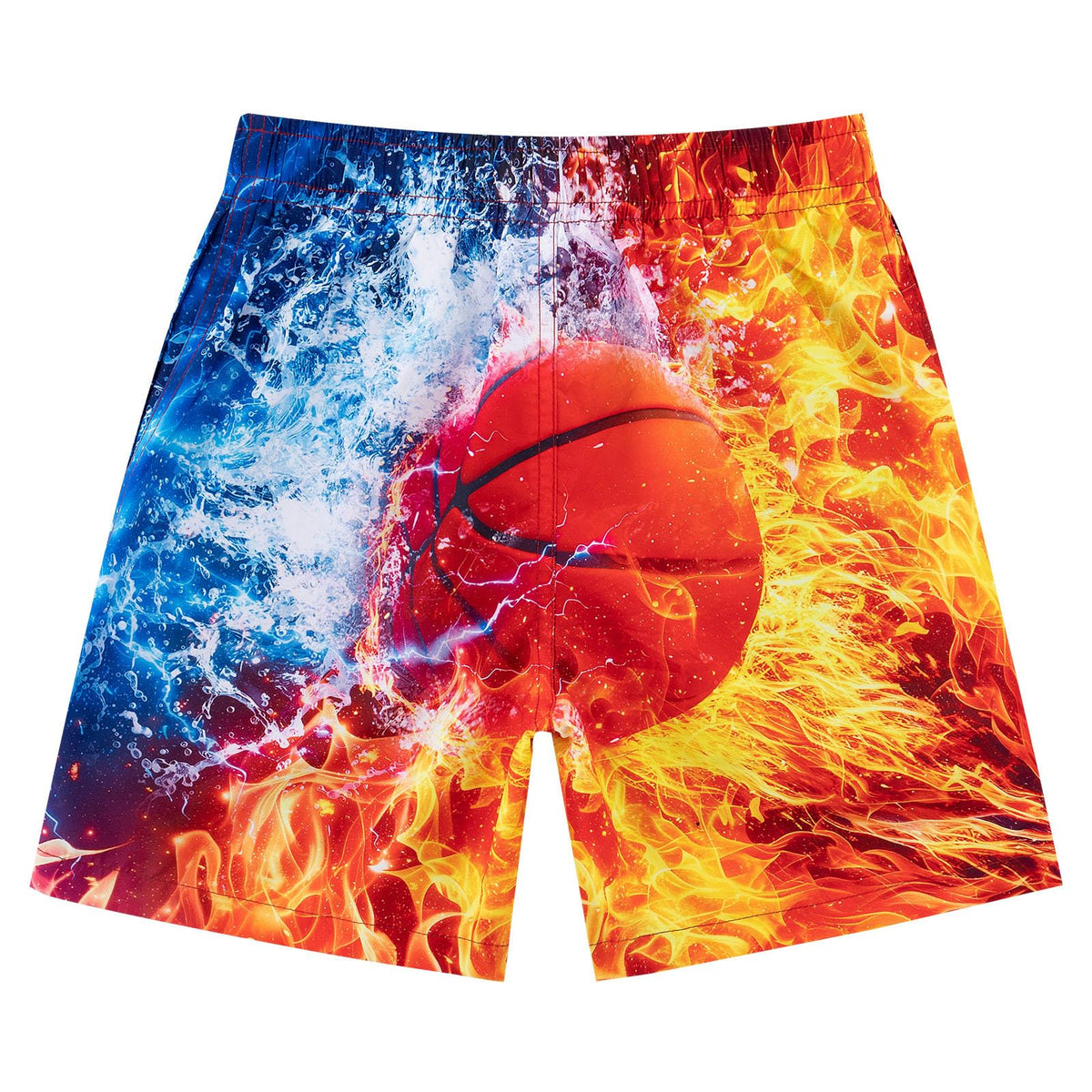 Fanient Badehose Jungen Schwimmshorts - 2 in 1 Badeshorts mit Kompression Liner für optimalen Komfort