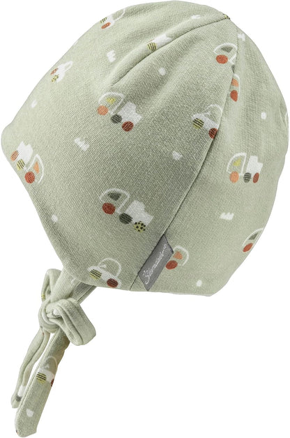 Sterntaler Beanie Sweat Bedruckt mit Dinosauriern Jungen - Baby- und Kindermütze