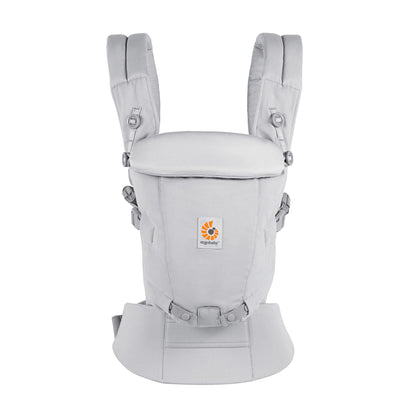 Ergobaby Adapt Babytrage für Neugeborene ab Geburt, 3-Positionen SoftFlex Mesh Ergonomische Babybauchtrage Rückentrage Baby-Tragetasche, Natural Beige, 1 Einheit