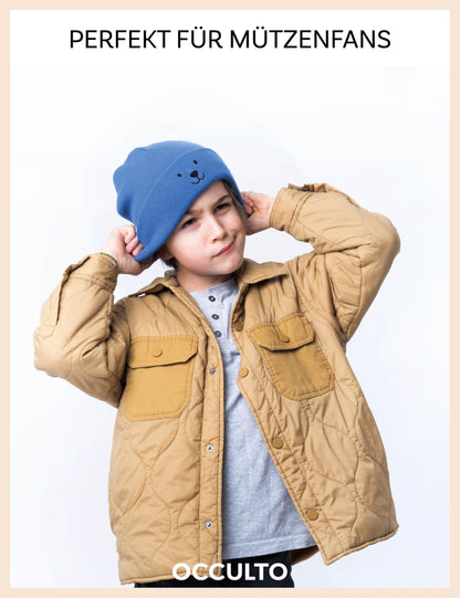 Occulto Jungen & Mädchen Winter Mütze (Model: Lian), Kinder Beanie