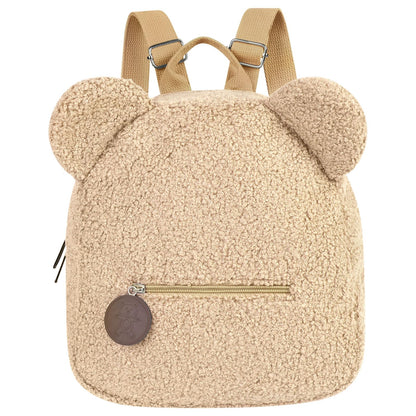 Aomig Plush Backpack Kindergarten Backpack Toddler Backpack Kindergarten School Bag for Boys Girls Children Animal Kids Backpack Animal Cartoon Mini Bag Kids Backpack for Baby 2-6 Years 