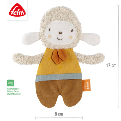 Fehn Knister Seestern – Activity Baby Raschel Spielzeug zum Greifen und Spielen - Activity-Rascheltier Babyspielzeug - Motorikspielzeug & Knisterspielzeug für Babys und Kleinkinder ab 0+ Monaten