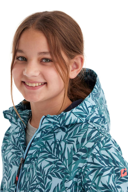 Killtec Girls' Softshell Jacket Print Softshell Jacket / Outdoor Jacket with Hood