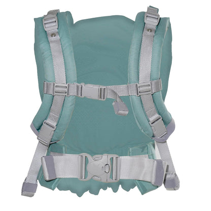 KOKADI Babytrage Flip Just Mint - Babytrage ab Geburt ✓ Ergonomisch ✓ Mitwachsend ✓ Half-Buckle ✓ Bio-Baumwolle ✓ GOTS zertifiziert ✓ GRATIS BeutelGröße: Baby