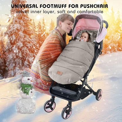 Fußsack Fusssack Footmuff Fußsäcke für Kinderwagen Buggy Universal Winter Baby
