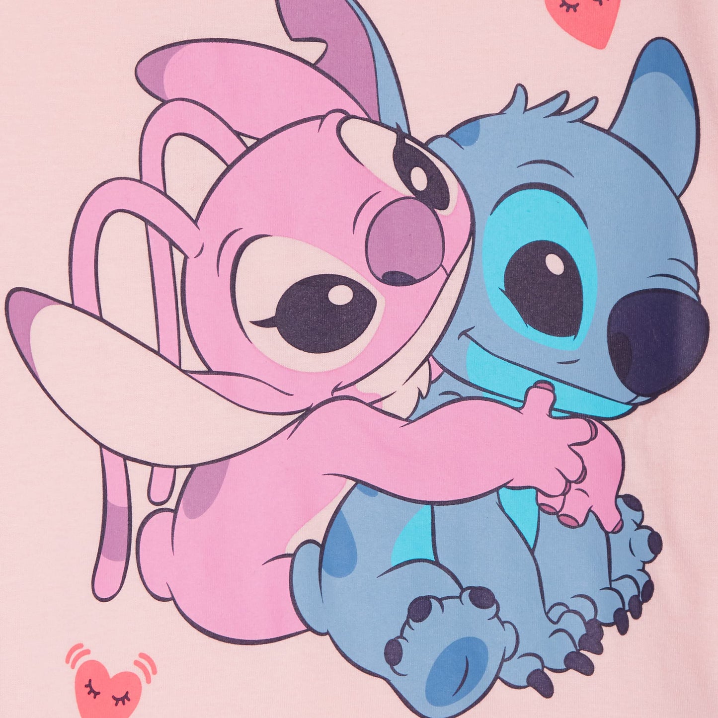 Disney Mädchen 3er-Pack Lilo und Stitch T-Shirts Kinder Angel Sommertop Kurzarm-T-Shirts