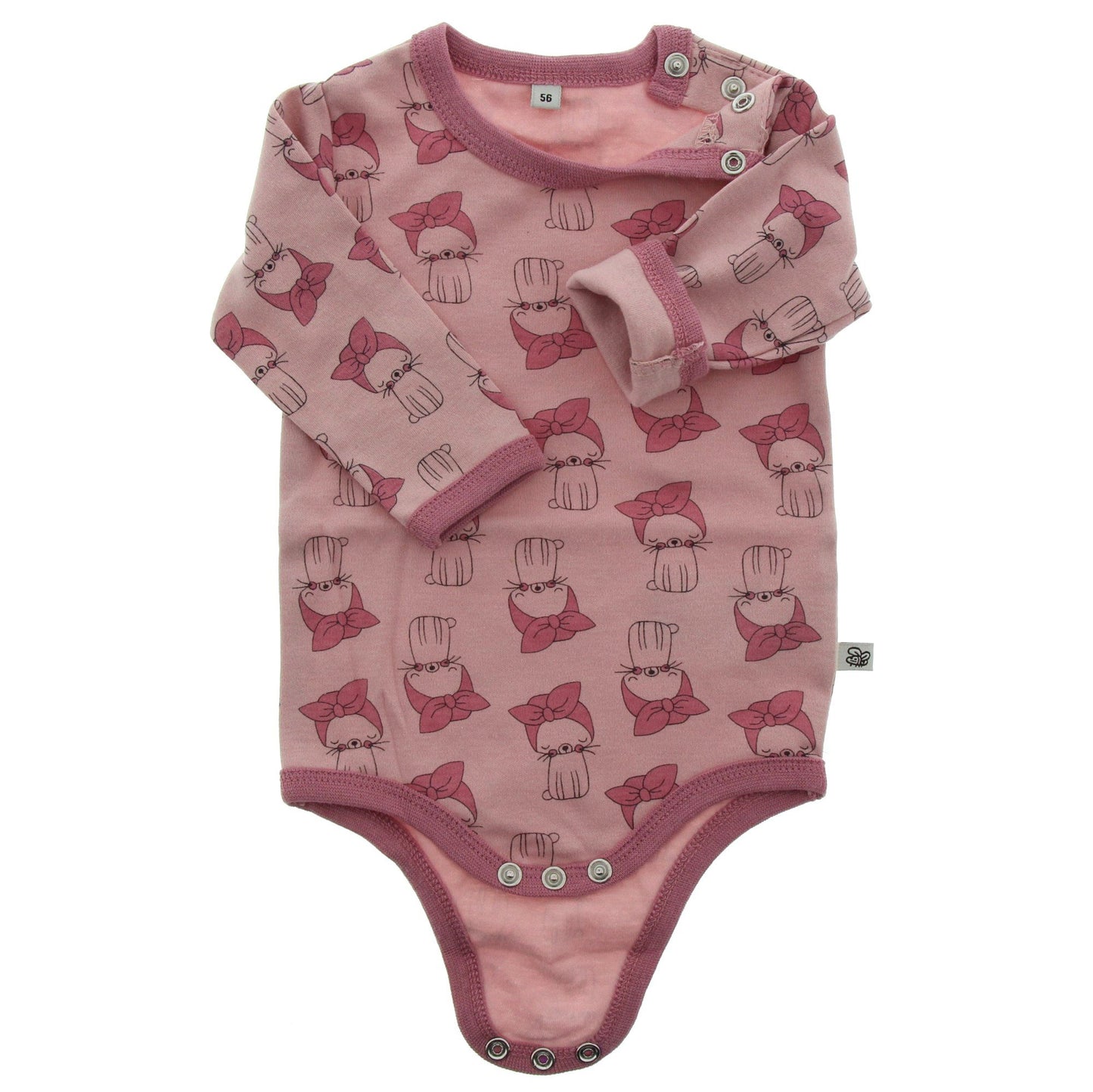 Mädchen Body Ls Ao-printed (4-pack) Formender Body (4er Pack)