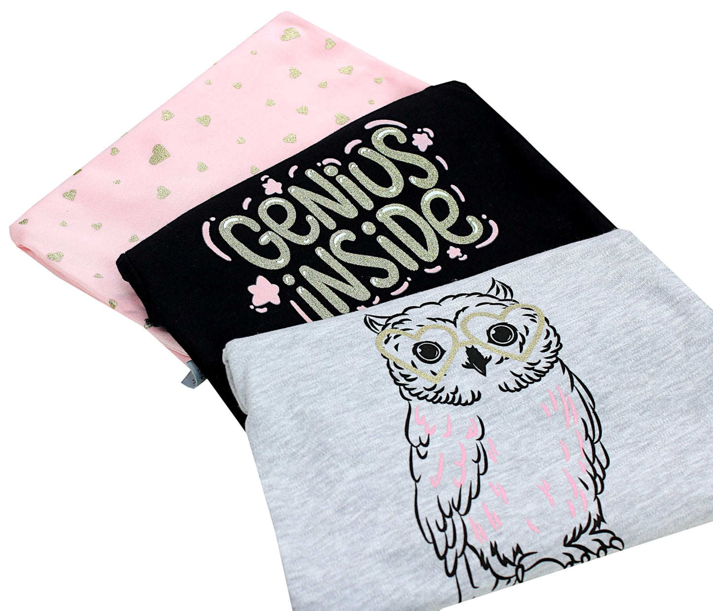 TupTam Baby Mädchen Kurzarm T-Shirt Gemustert Bunt 5er Set