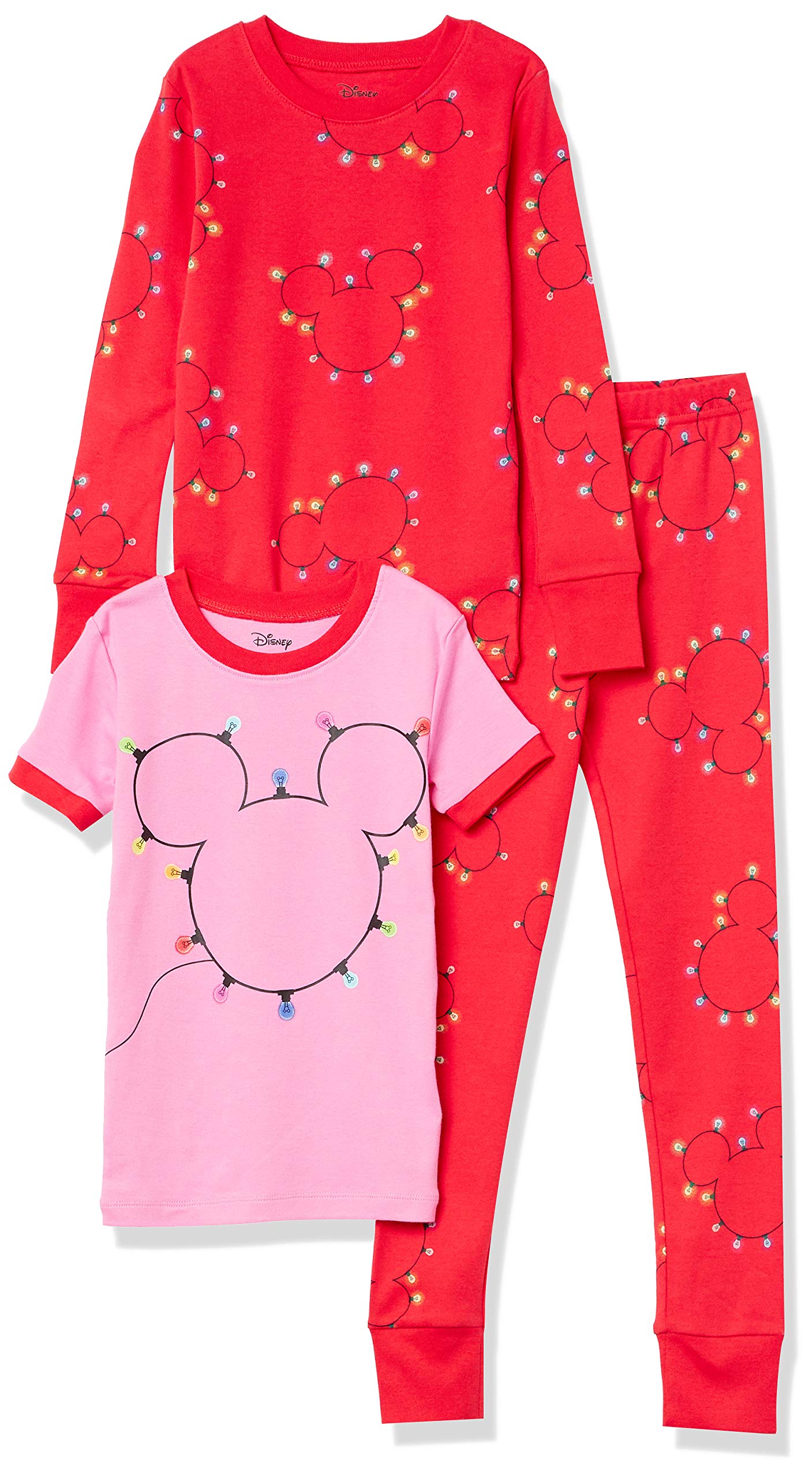 Essentials Disney | Marvel | Star Wars Baby und Mädchen Pyjama-Set, 4-Teilig (Zuvor Spotted Zebra)