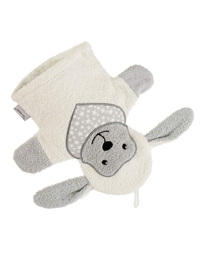Sterntaler Spiel-Waschhandschuh Bär Ben, Größe: 22 x 24 cm, Mittelgrün