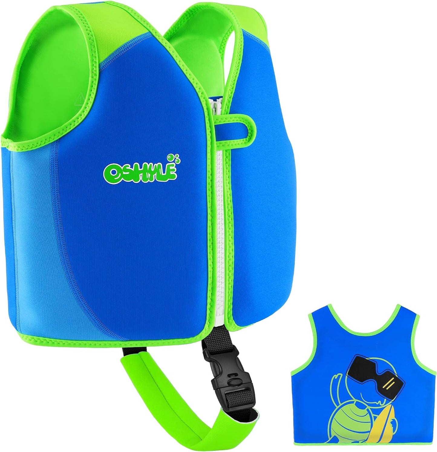 Schwimmweste Kinder, Neopren-Schwimmlernhilfe mit Sicherheitsgurt | SCHWIMMLERNHILFE FÜR KINDER
